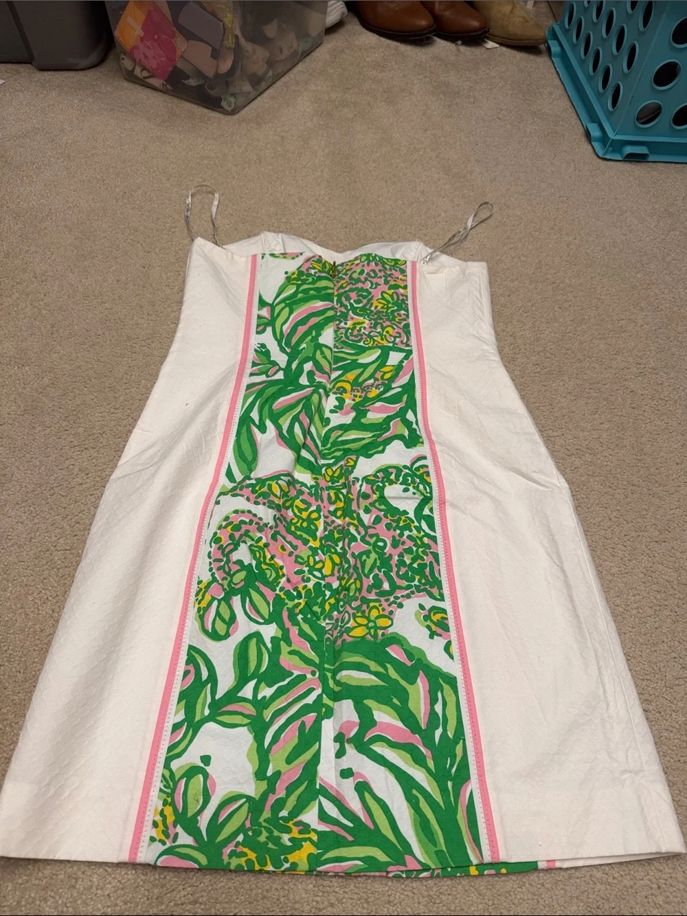 Lilly Pulitzer strapless shift - Picture 2 of 2